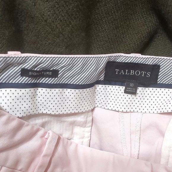 Talbots Signature High Rise Straight Leg Pants - Picture 5 of 6